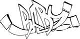 Baby Graffiti coloring page / picture | Super Coloring